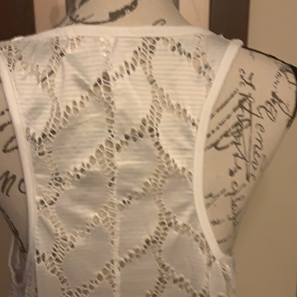 White Swimsuit Coverup - Picture 6 of 8